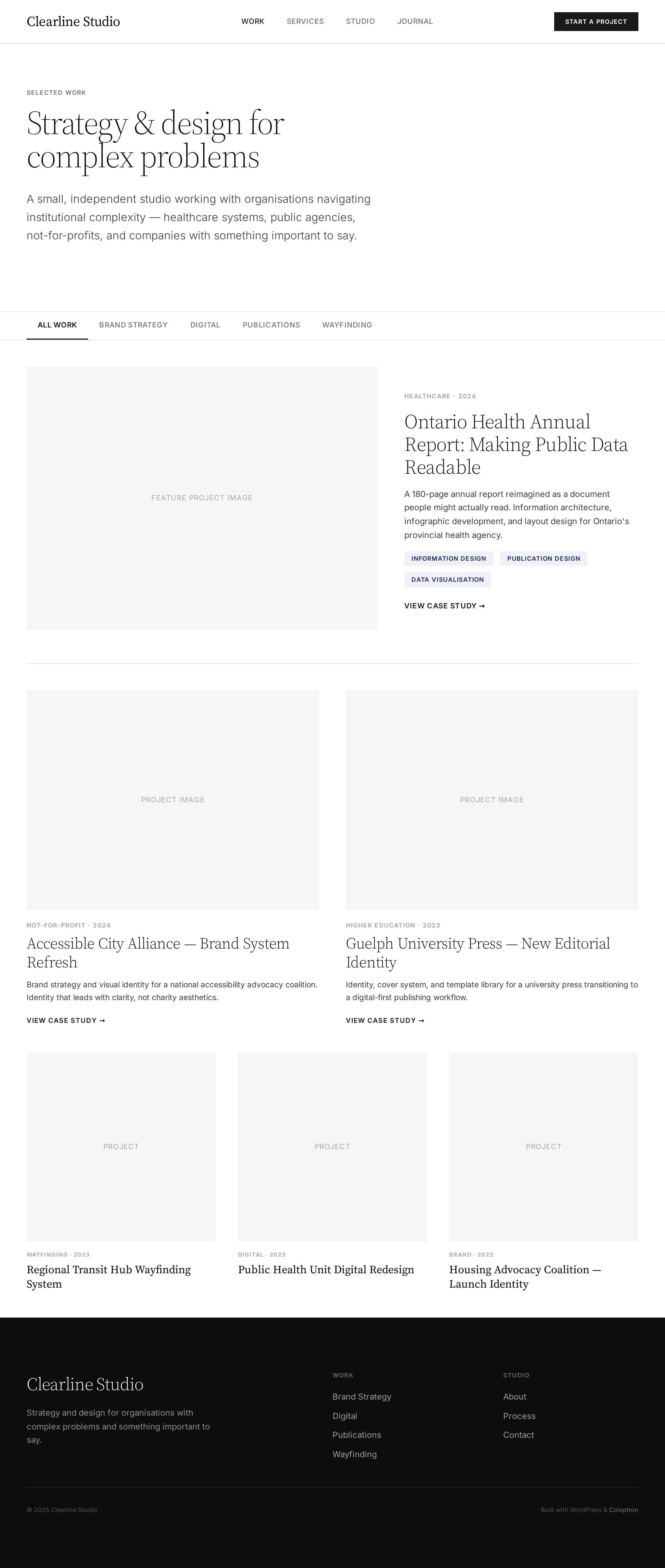 Portfolio preview