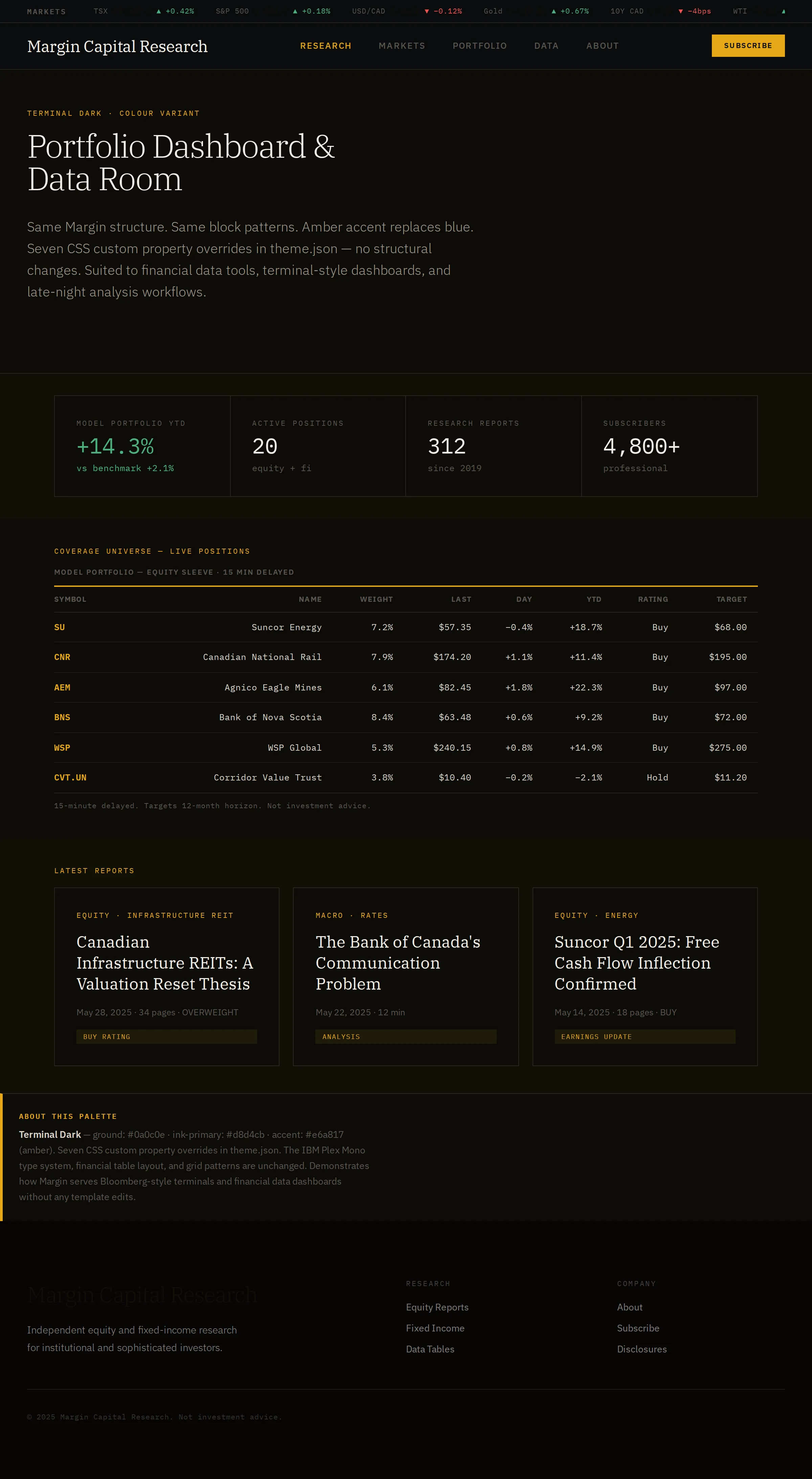 Terminal Dark preview