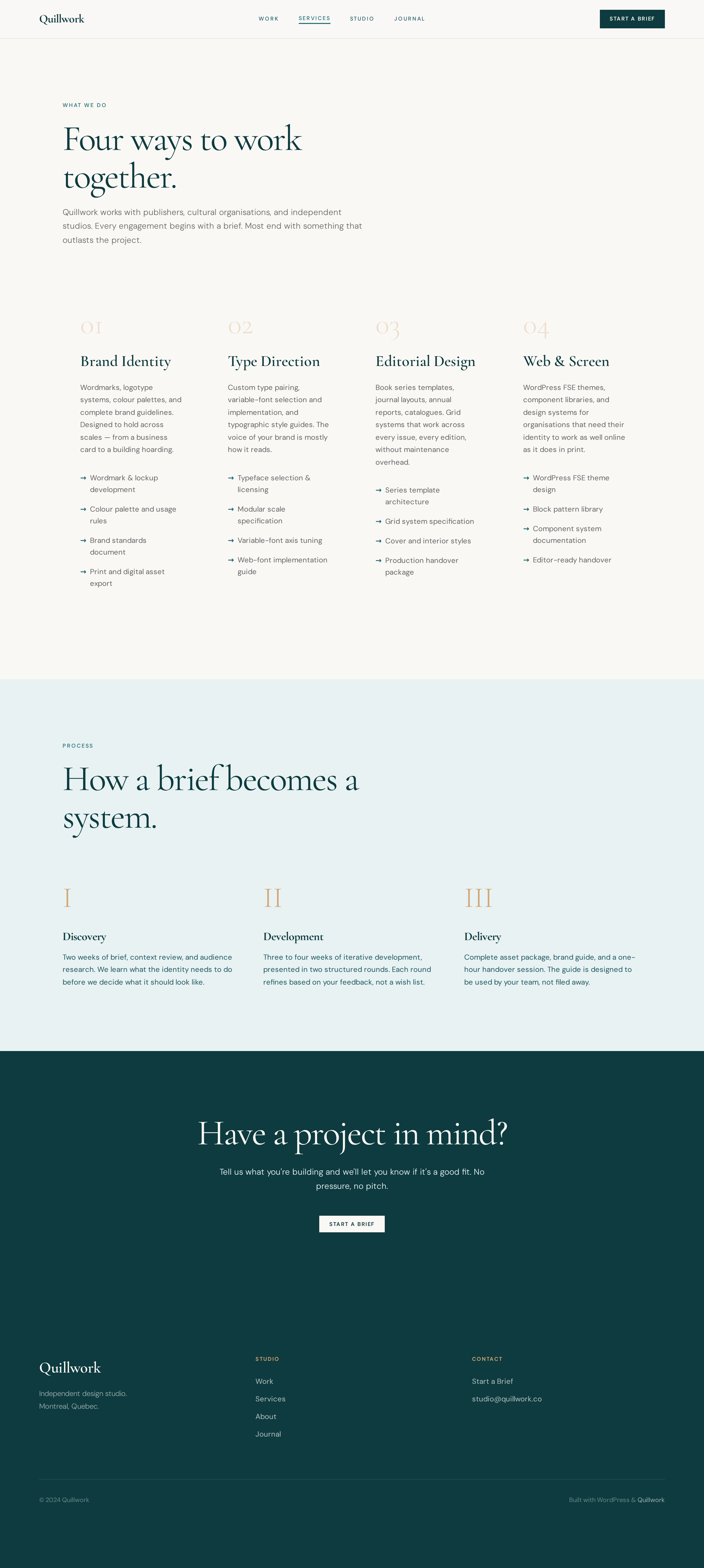 Services preview