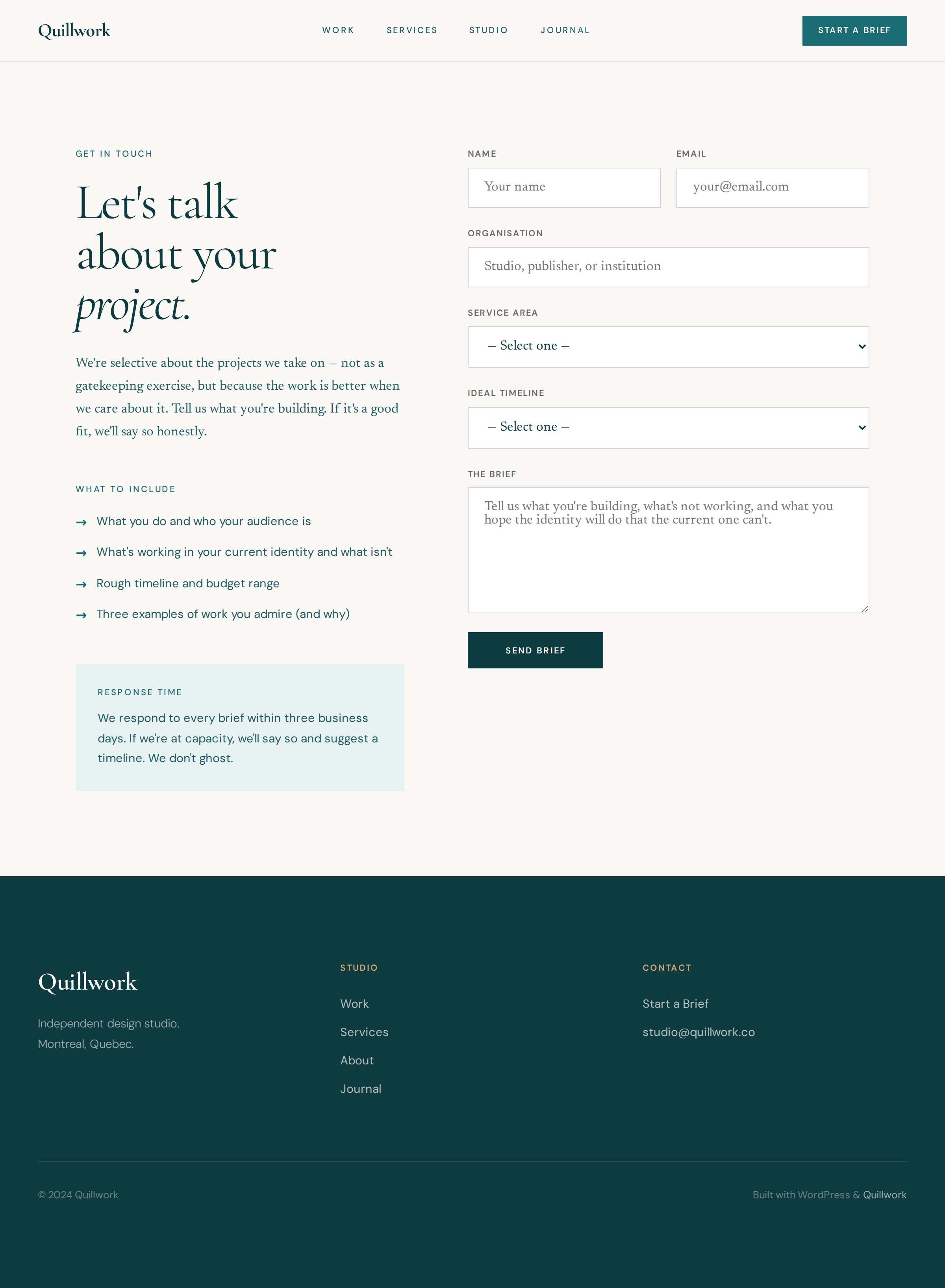 Contact preview
