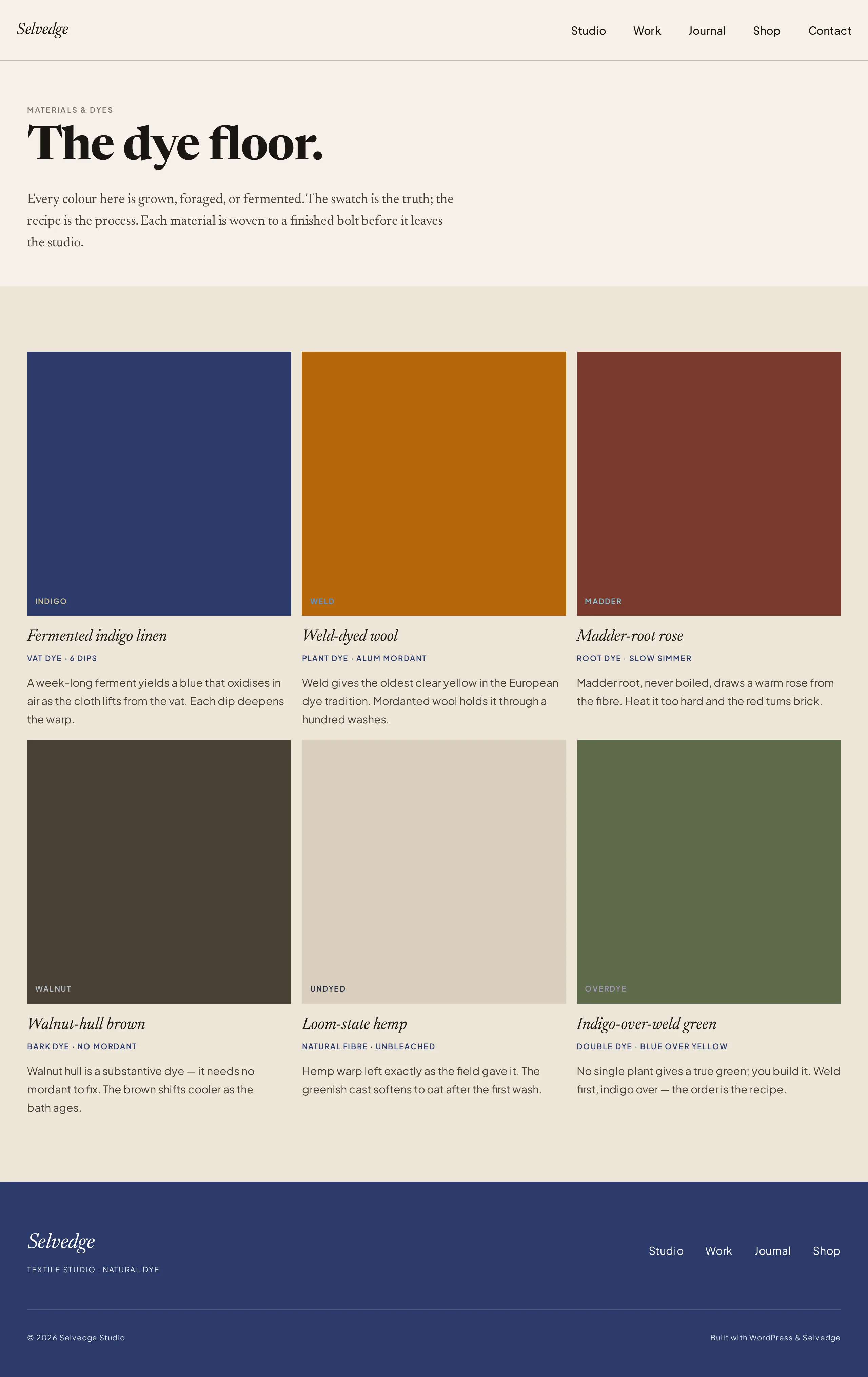 Materials preview